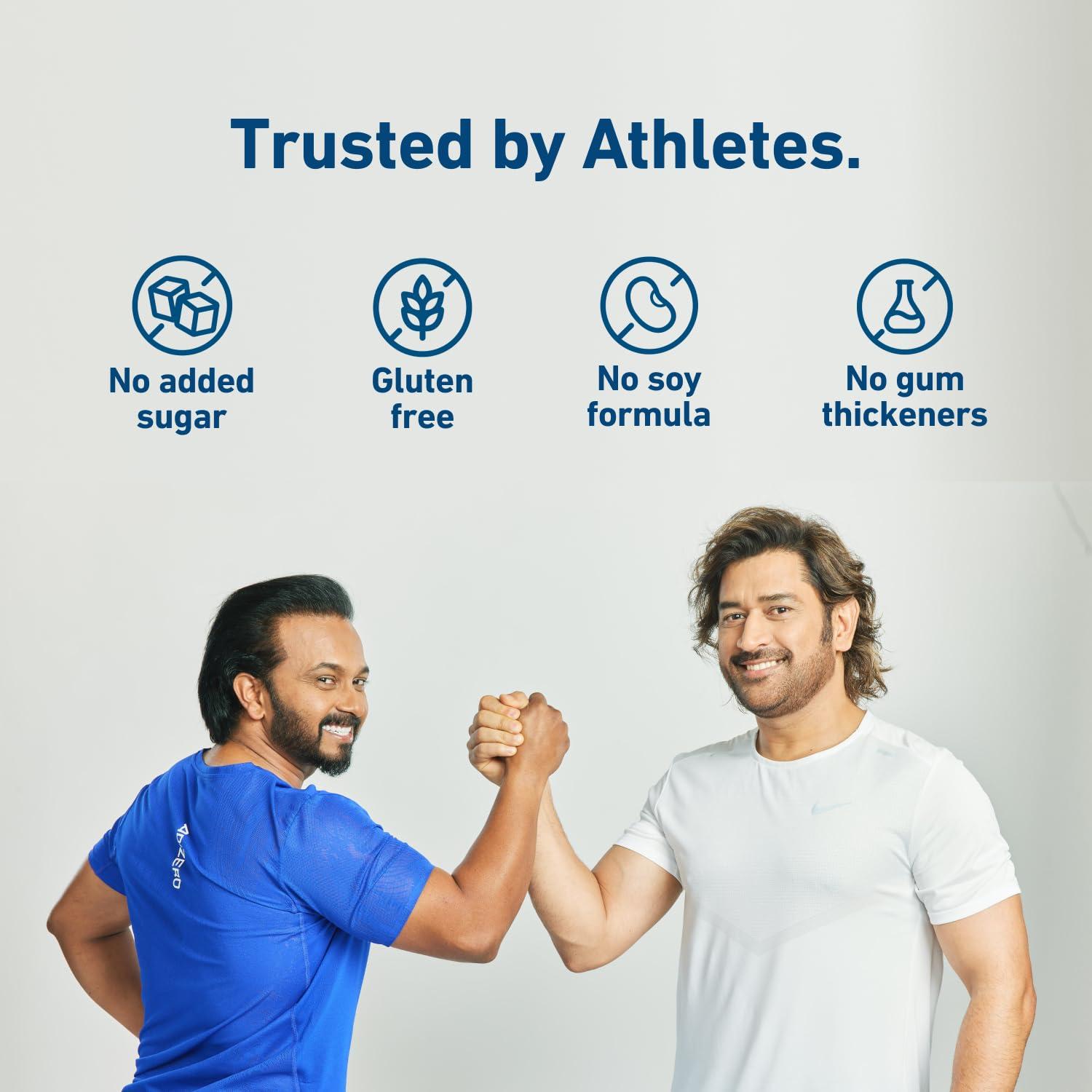 EXPLOSIVE WHEY Explosive Whey Elite Series Whey Protein - Trusted by M.S. Dhoni and Kedar Jadhav | Premium, Concentrate Sport Supplements for Enhanced Muscle Growth and Recovery (30 Servings - 1Kg, COOKIE & CREAM 24g Protein)