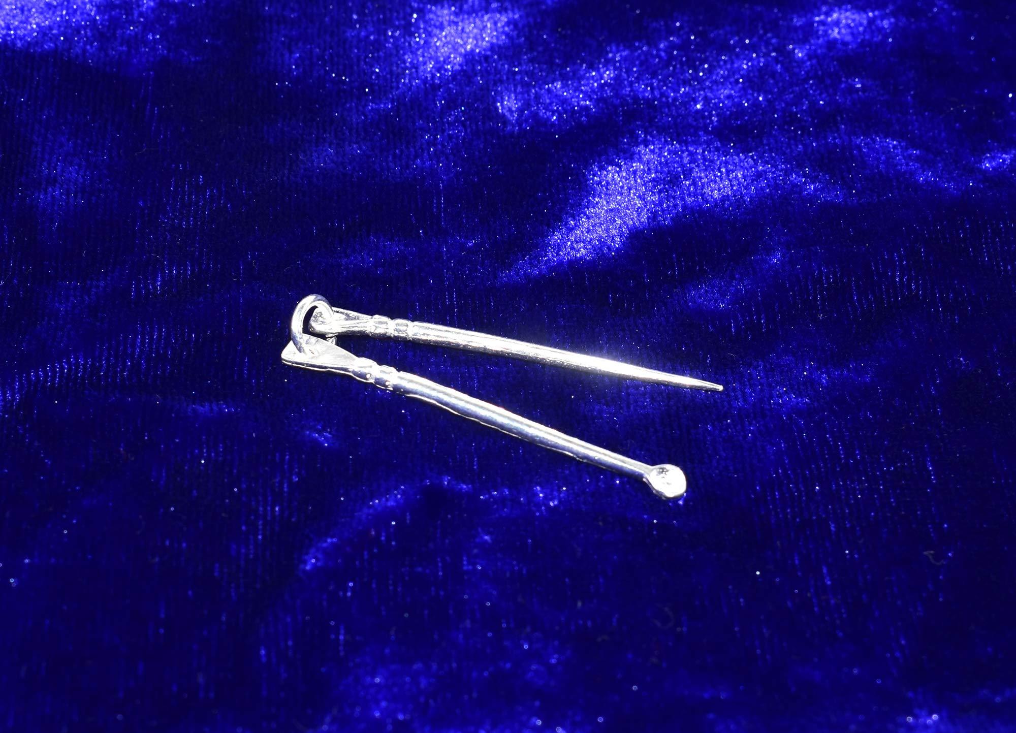 KMJ KMJ pure silver toothpick and earwax removal/cleaner set (wt. 3.5 gms)