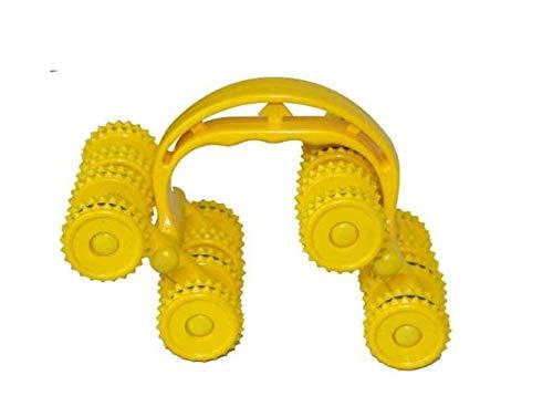 ALS ALS Body Care II Magnetic 16 Wheel Pointed Magnetic Massager Mannual Yellow