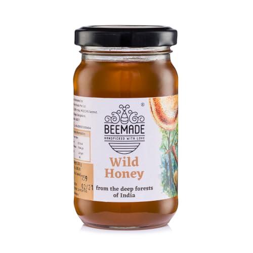 BeeMade Beemade Wild Honey 100% Natural Pure & Raw Honey from Forests of Central India 250gm