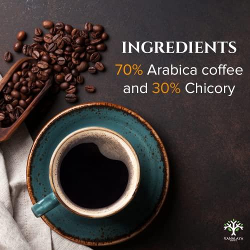 VANALAYA Vanalaya Southern Classic Instant Coffee Chicory Mix of 70% coffee & 30% chicory (50gm)
