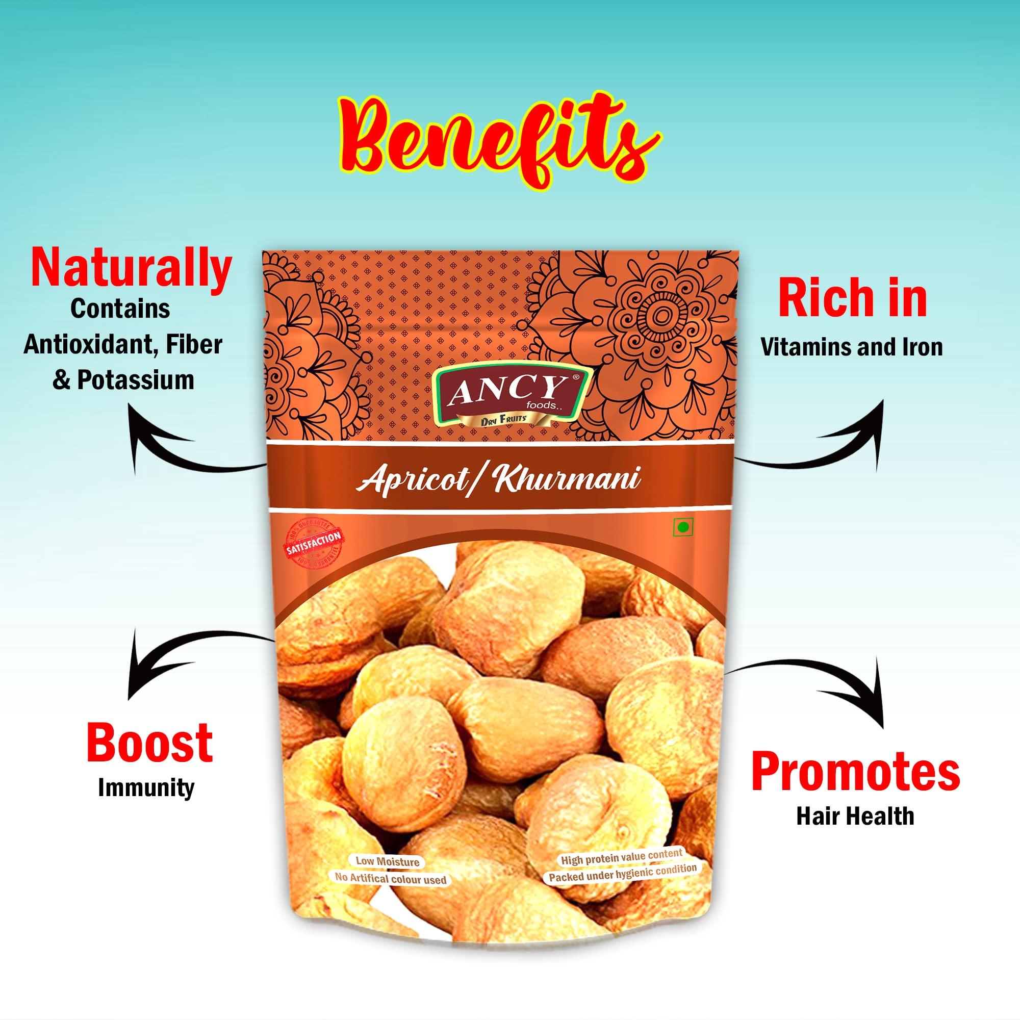 Ancy Ancy Dry Fruits Afghan Apricot Natural 250g
