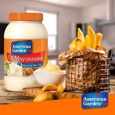 Generic American Garden U.S. Mayonnaise the Quality in Its Segment With an Authentic American Recipe Makes Perfectly Rich and Creamy Taste 887ml