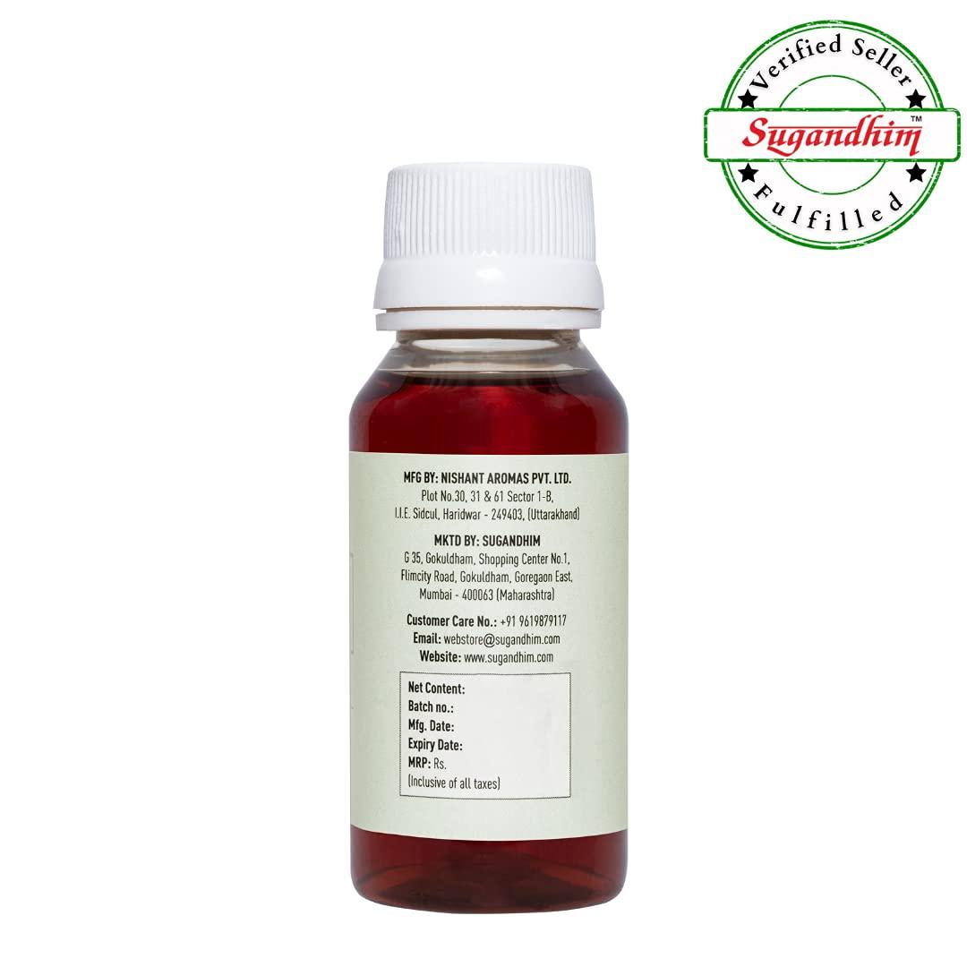 Sugandhim Sugandhim Multipurpose Aroma Oil Sandal(Chandan), 1 x 50ml, Natural Oil, Floor Cleaner, For Diffusers, Woody, Earthy, Ancient, Rich, Musky, Dropper Bottle, Chemical Free, Non Toxic,