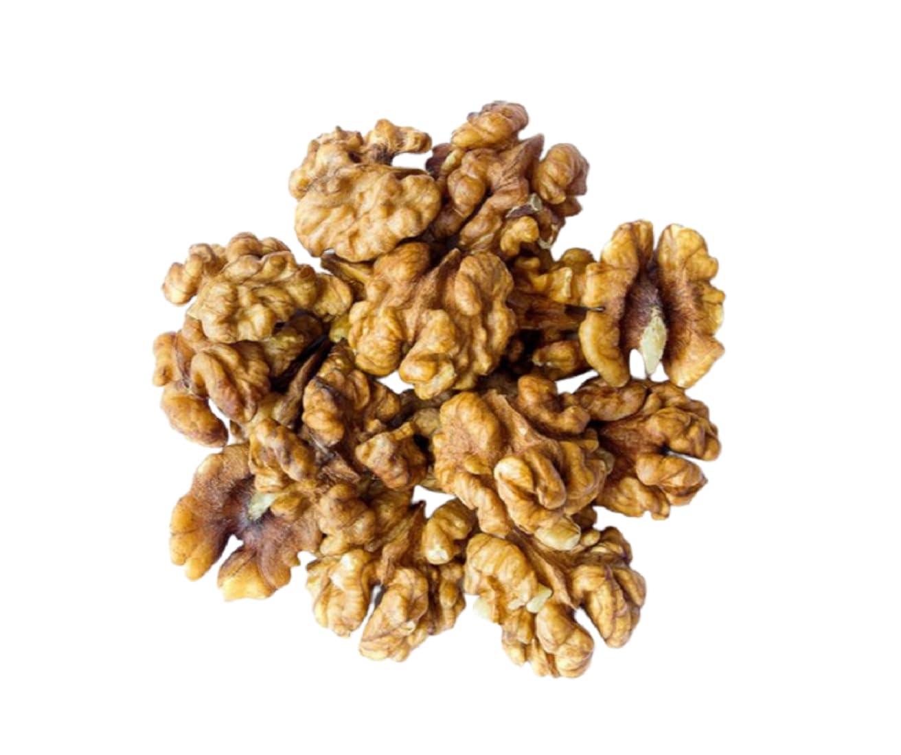 ENGLISH NUTS-THE DRY FRUITS HOUSE English Nuts Premium Kashmiri Walnut Quarter Kernels, Akhrot Giri Dry Fruits, Rich in Antioxidants, Gut Health Healthy Snacks (1000g)
