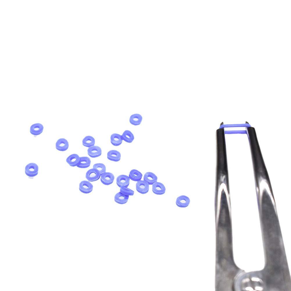 Angzhili 1000pcs/bag Dental Orthodontic Separator Bulk Pack Elastic Orthodontic Separate Ties