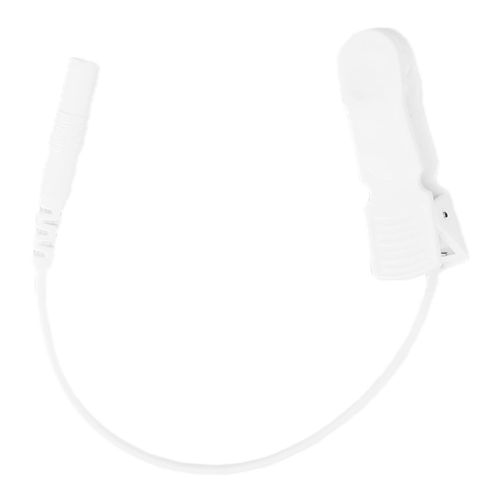 Topiky TENS Ear Clip, TENS Cable Ear Clip Promote Electrode Wire Ear Clip Easy Operate 2.0mm for TENS Machines for Digital Therapy Machines