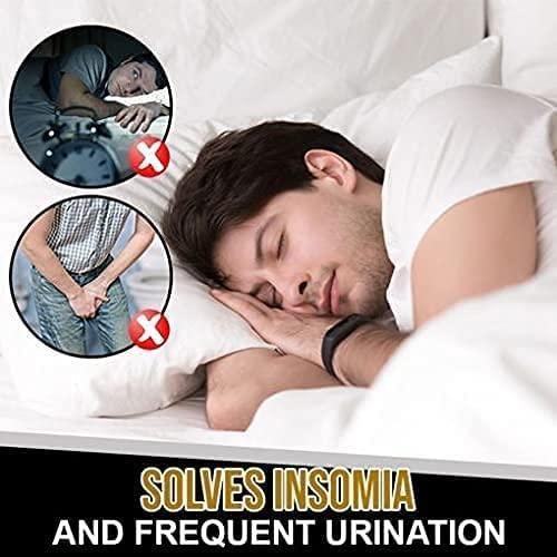 DUHANXI 4 Pcs Nighttime Men\'s Therapeutic Magnetic Ring,Elegant Titanium Magnetic Therapy Ring,Titanium Magnetic Therapy Ring,Copper Magnet Rings Opening Adjustabl, Improve Sleeping