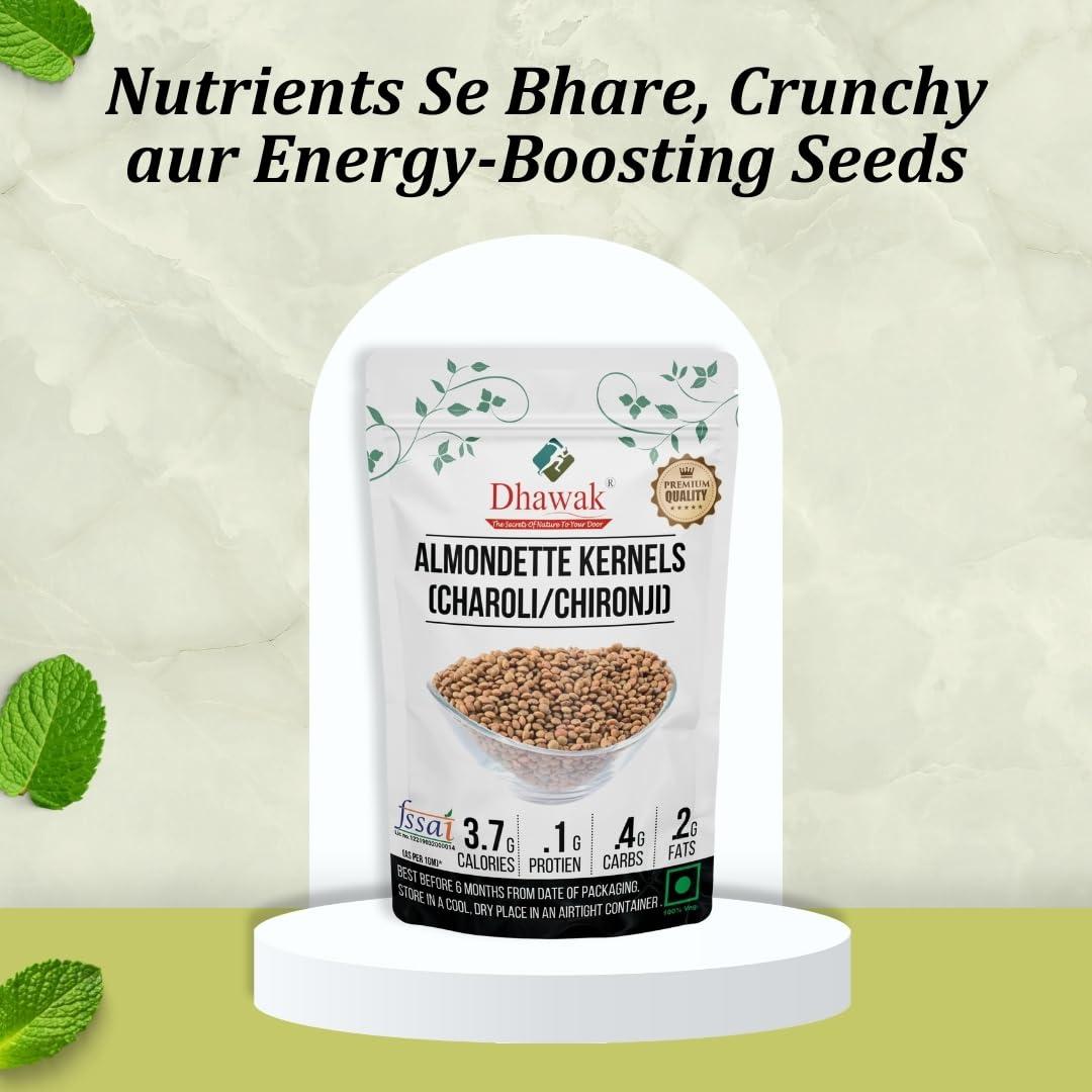 DHAWAK Dhawak Almondette Kernels (Charoli or Chironji) - 200 GMS.