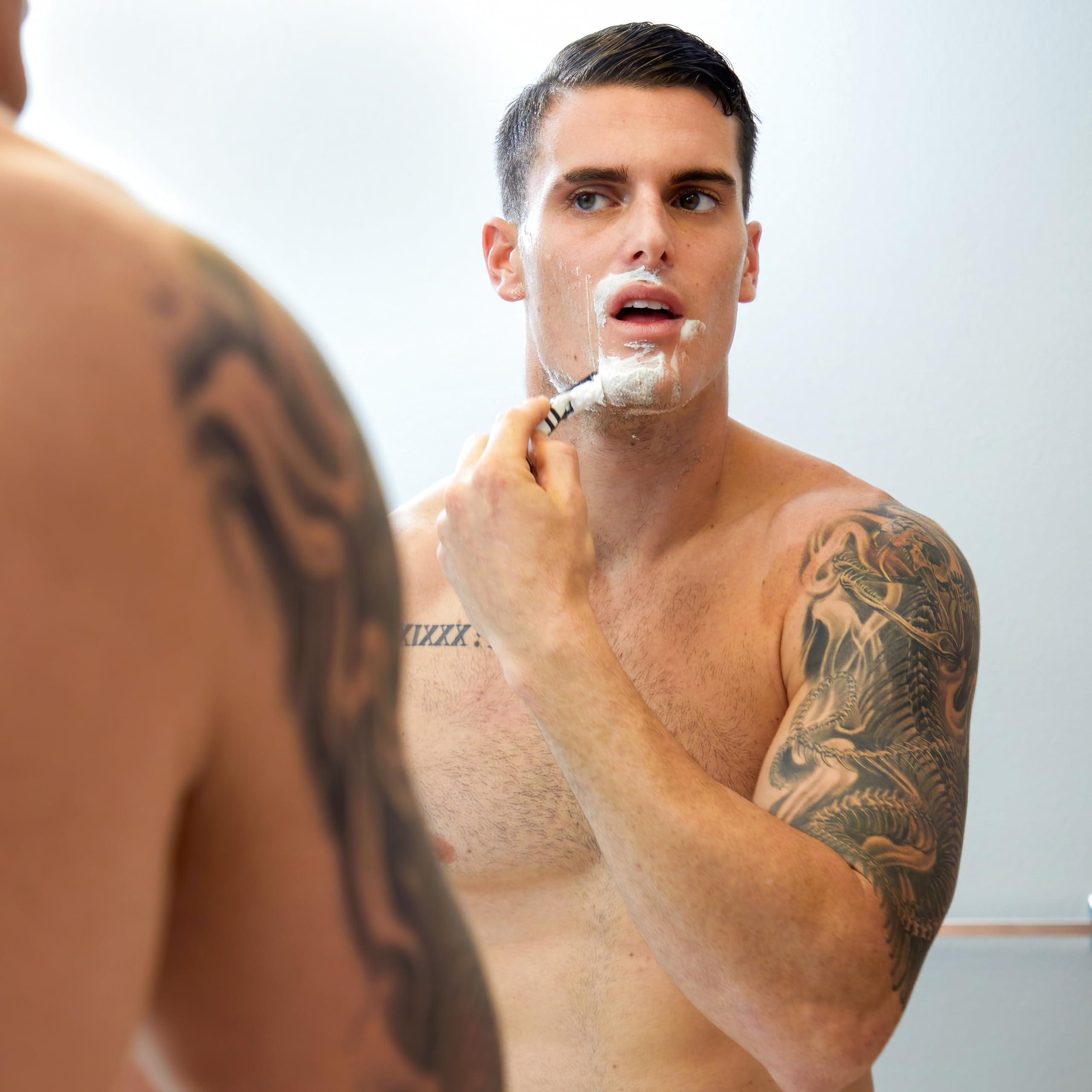 BIC BIC Flex 5 Disposable Razors for Men, Sensitive Skin Razor For a Smooth and Close Shave, Portable Razors with 5 Blades, 4-Pack Disposable Razor Set