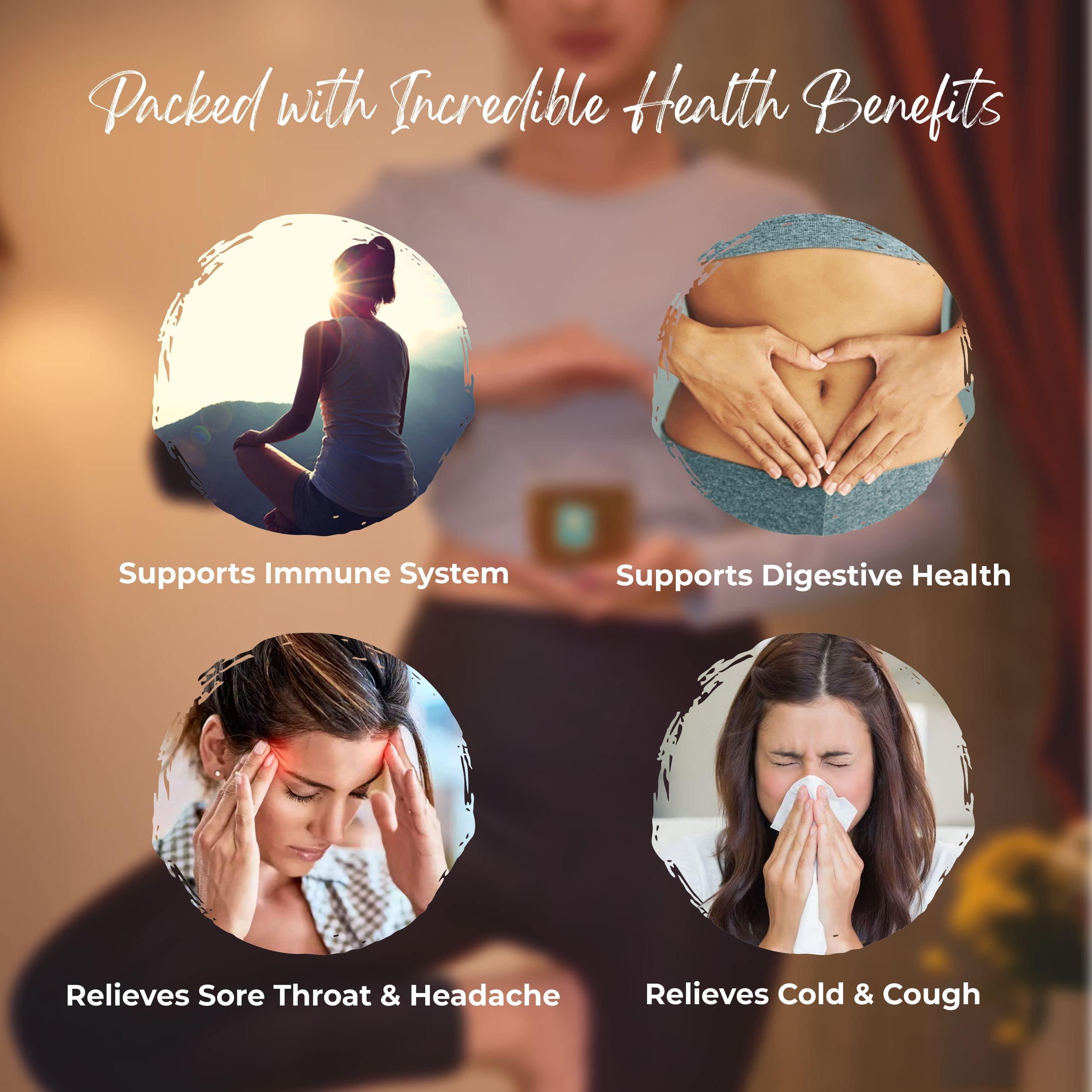 6rasa 6rasa Kashaya - Herbal Tea | 15 Ayurvedic Spices | Kadha Mix | Caffeine Free | 100% Natural Kashaya - The Original Tea Bags | No Added Sugar (2.5 g Each) (Pack of 3, 30 Dip Bags)