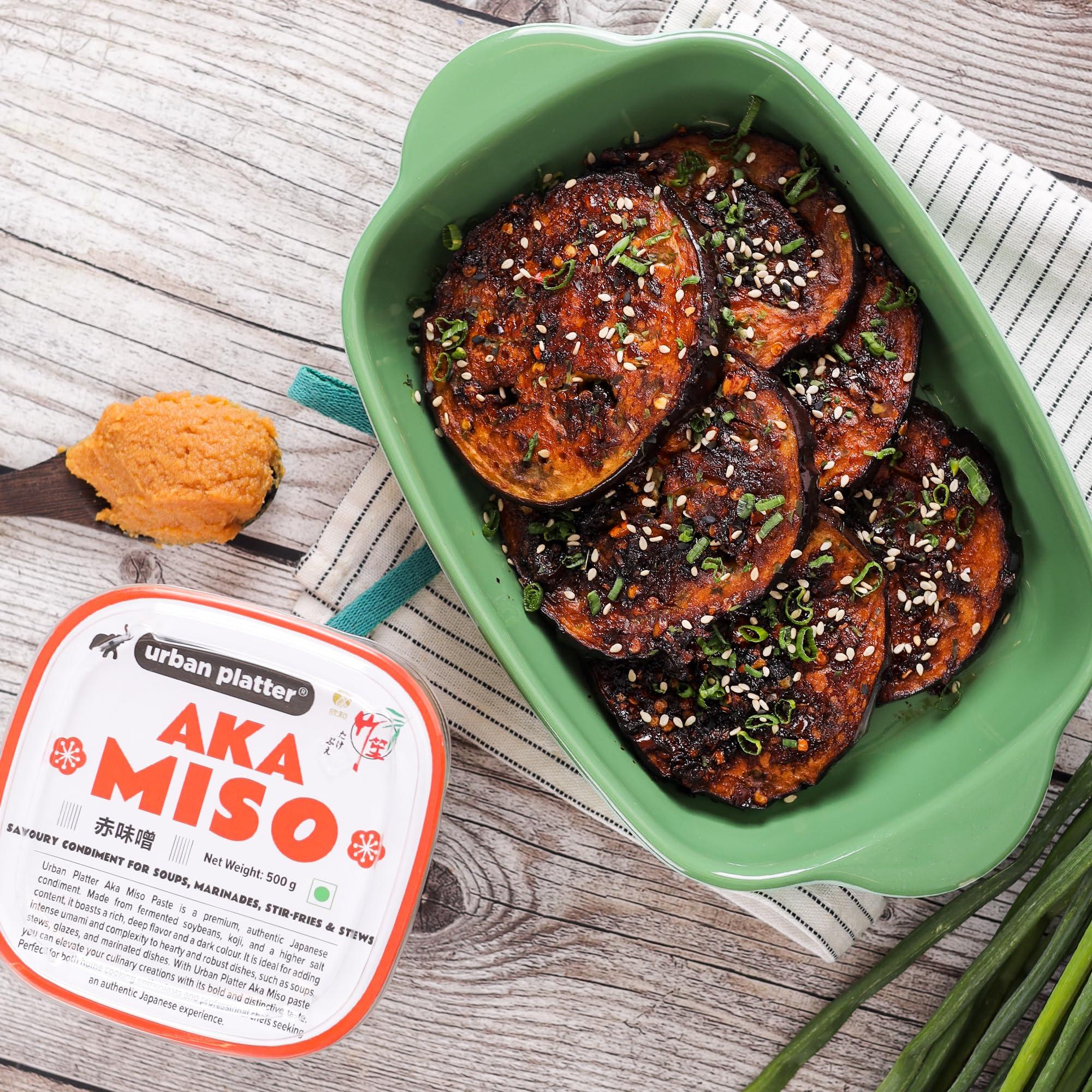 urban platter Urban Platter Aka Miso, 500g (Dark Miso | Strong Flavours | Soy Based | Japanese Staple)