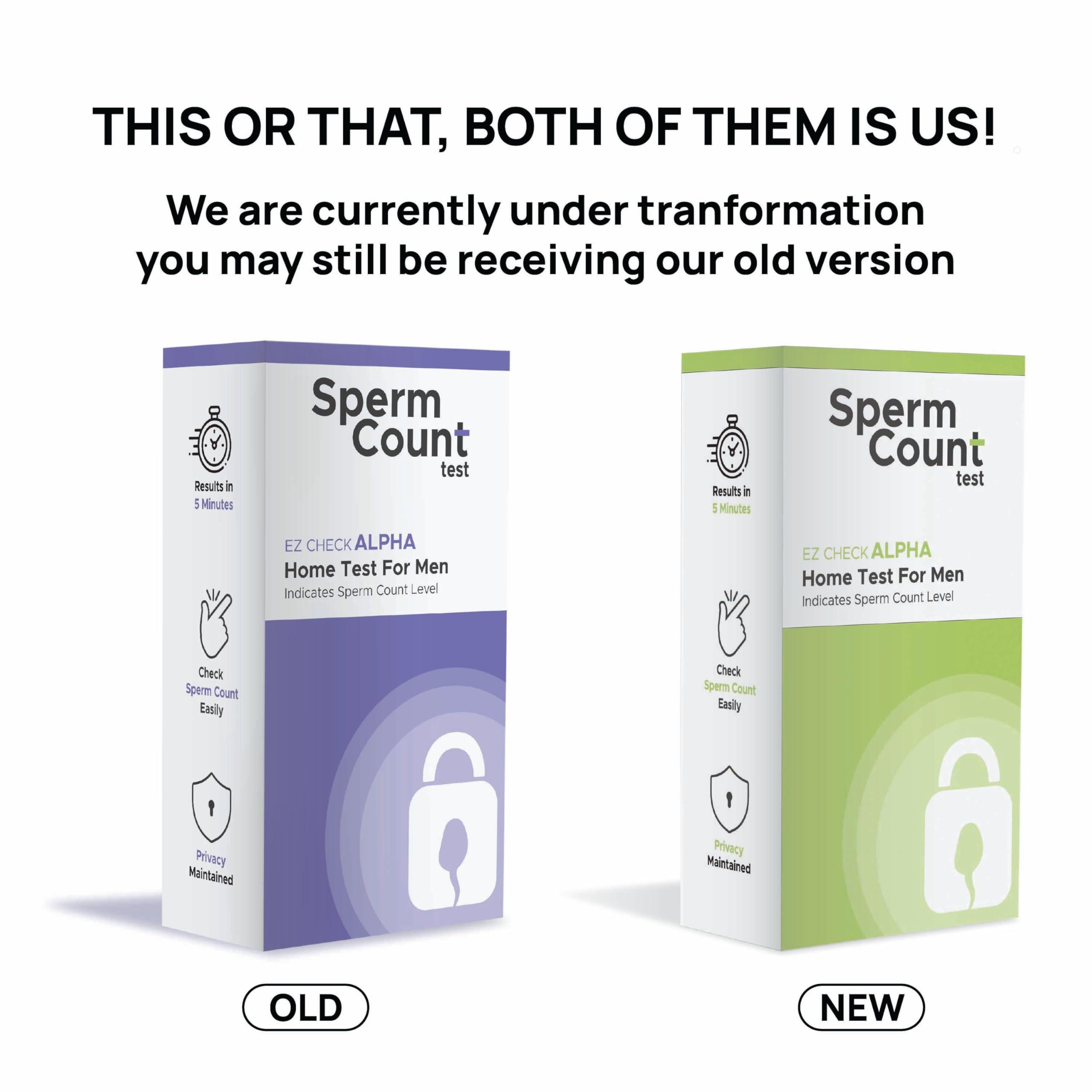 NeoDocs Neodocs EZ Check Alpha sperm count test kit | Check your sperm count privately at home | Convenient and Fast | Shows Optimum or Normal or Low sperm count | Pack of 1