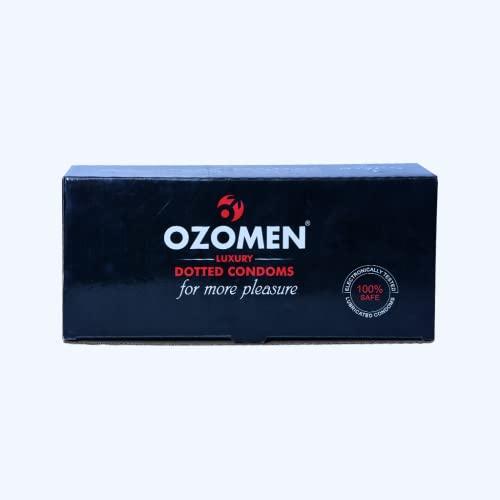 OZOMEN OZOMEN | OZOMEN LUXURY DOTTED CONDOMS Stand Up For Love |Each Pack 3 QTY|Super Saver Pack Of 10 (30 QTY)| 8 Exotic Flavoured DOTTED Condoms| 100% ELECTRONICALLY TESTED| (JUNGLEE JASMINE)