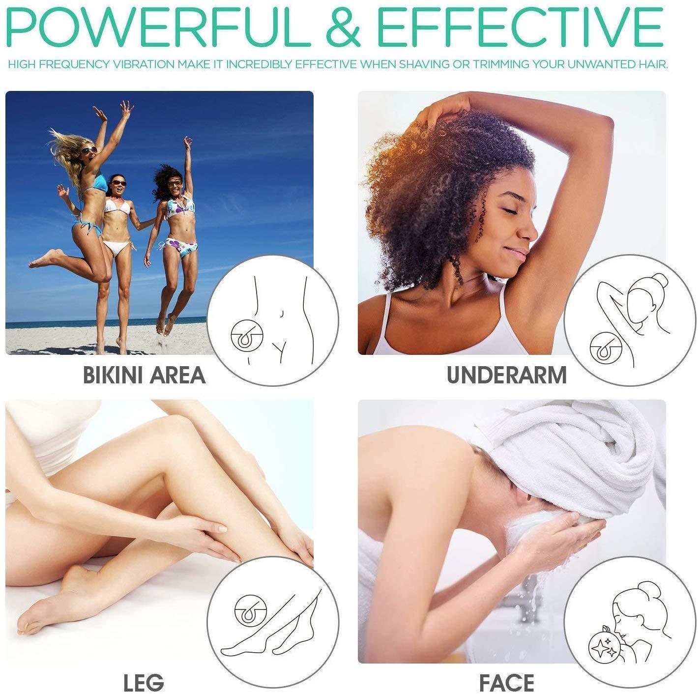 JRT JRT Bi-Feather King Eyebrow Hair Remover Shaver for Women