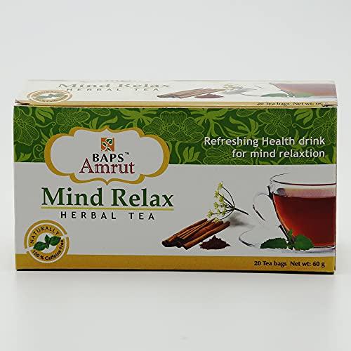 BAPS Amrut BAPS Amrut Mind Relax Herbal Tea 20bags