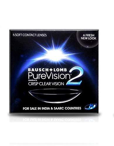 Bausch + Lomb Bausch + Lomb PureVision2 'Balafilcon A' Conatct lenses (6_Lens Pack, -0.50)