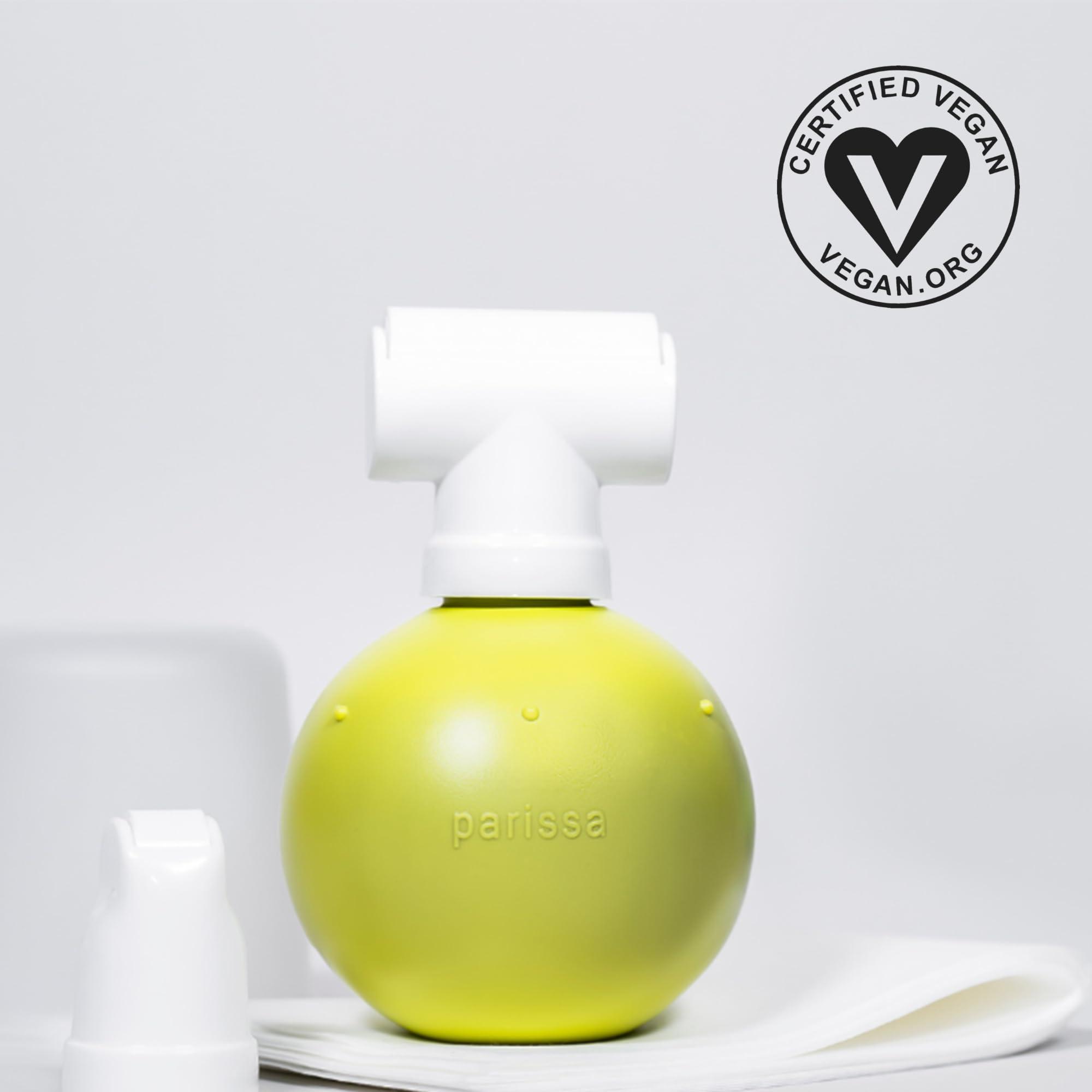 Parissa Parissa Premium Organic Roll-On Sugar Wax Kit for At-Home Waxing, 100% Natural, Sensitive Skin, Gentle & Washable Formula | Made In CANADA