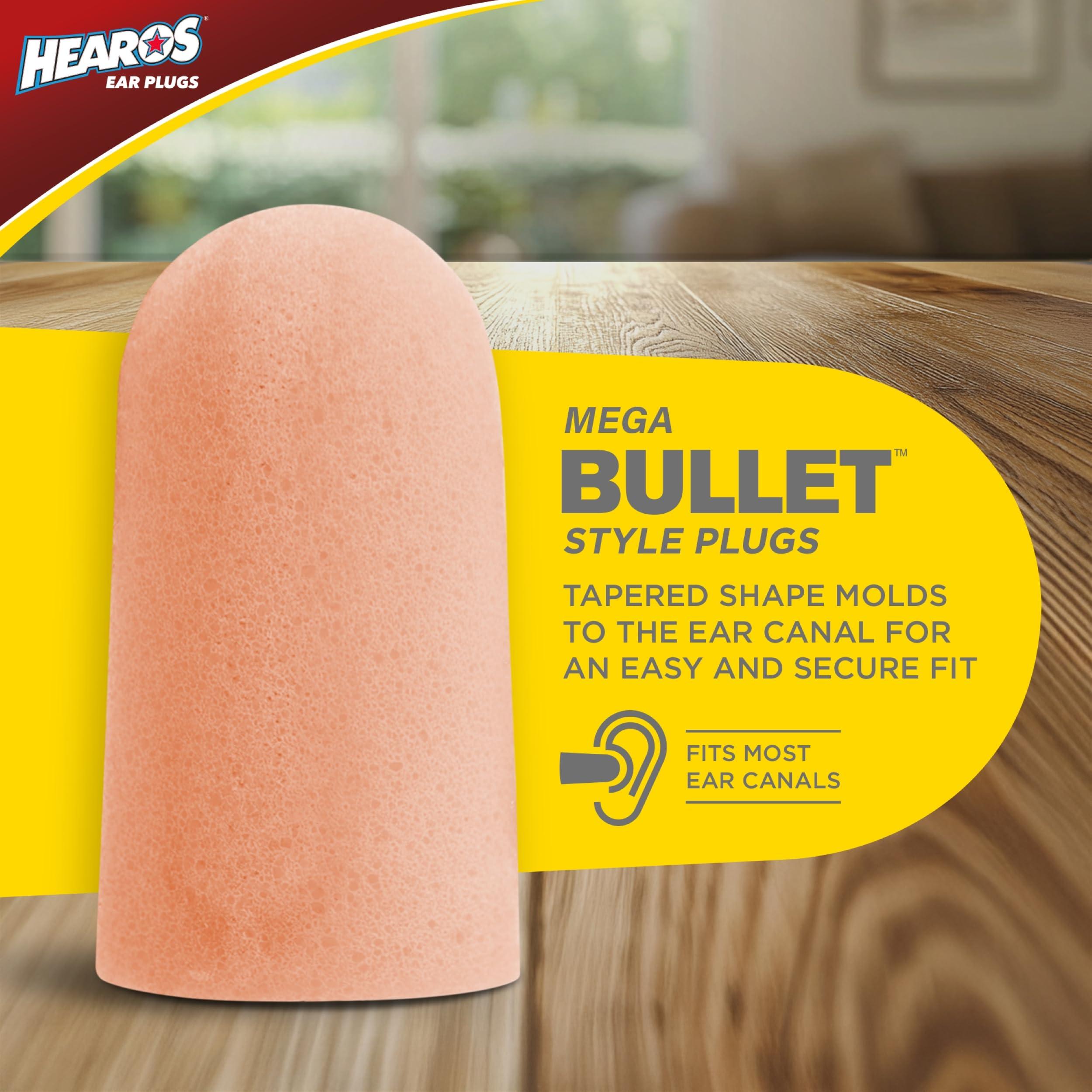 HEAROS HEAROS Ultimate Softness Series Ear Plugs, Beige, 56 Pair