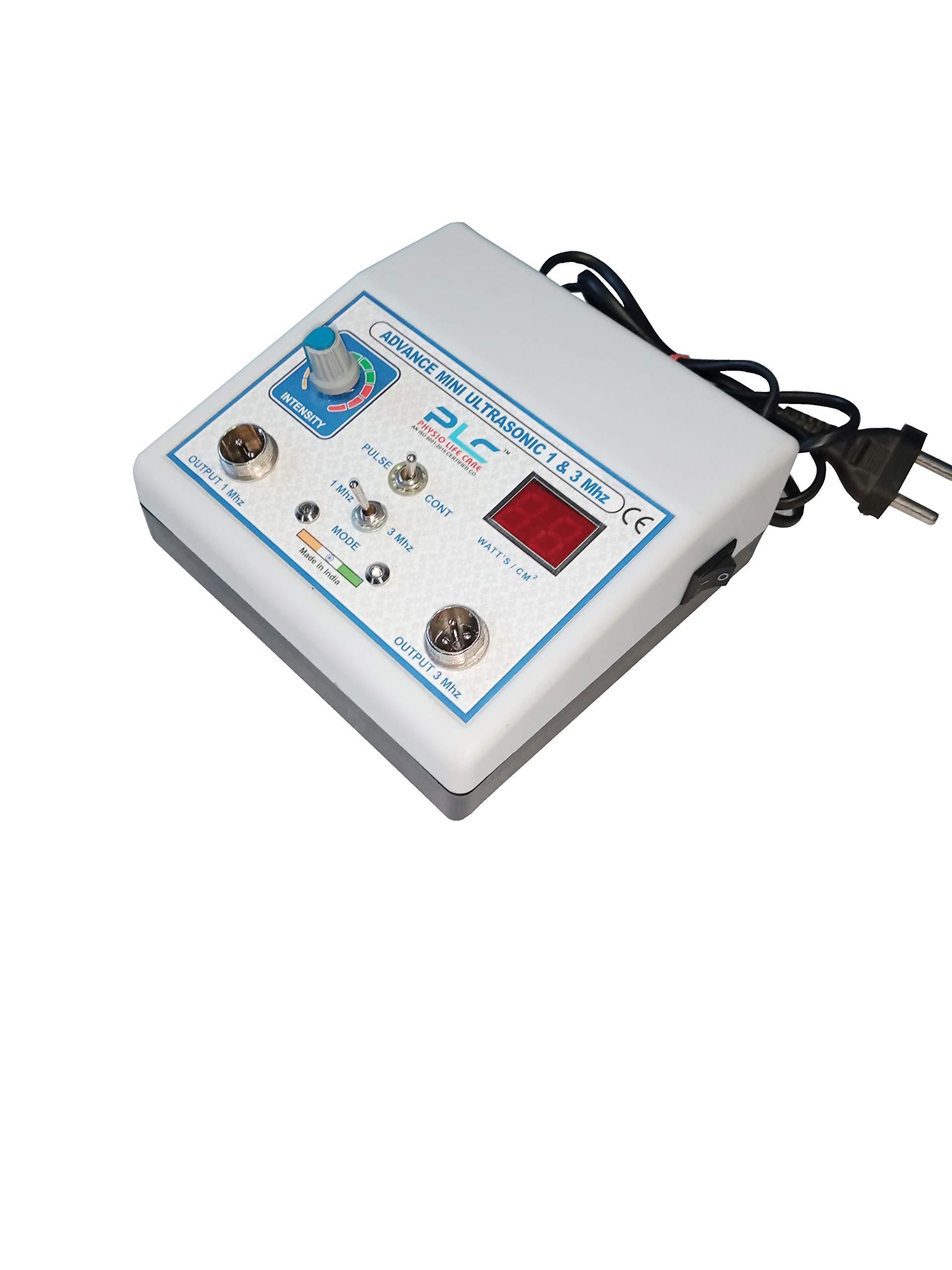 PHYSIO LIFE CARE PHYSIO LIFE CARE Advance Mini Ultrasound Physiotherapy Machine 1 & 3 MHz|Comapct Design|Personal & Home Visit|with One year warranty