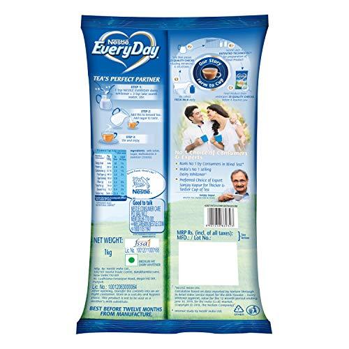 Nestle Nestle Everyday Dairy Whitener, 1kg Pouch + Nestle NESTEA Instant Iced Tea Lemon 400g