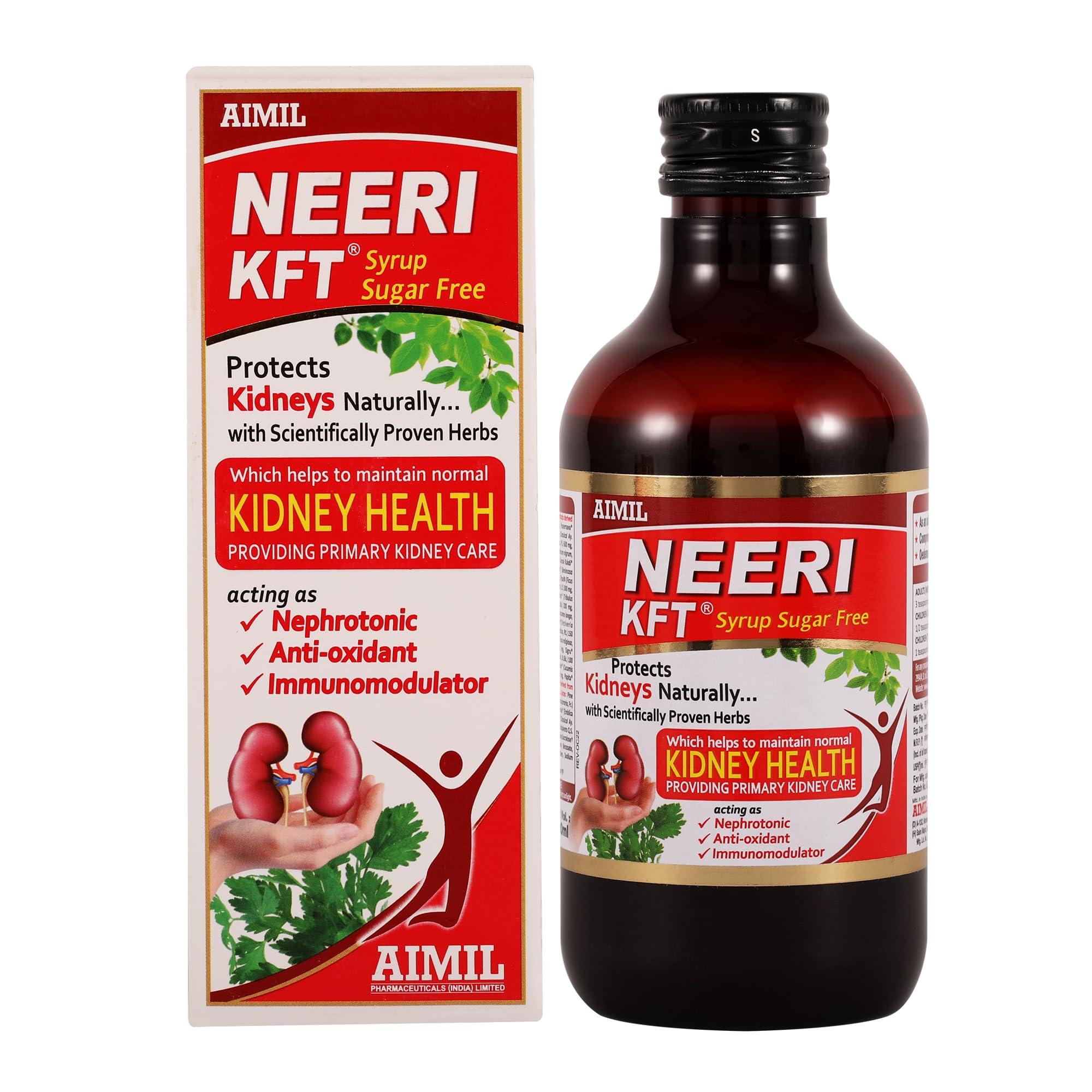 AIMIL AIMIL Neeri KFT Syrup Sugar Free - 200ml (Pack of 3)