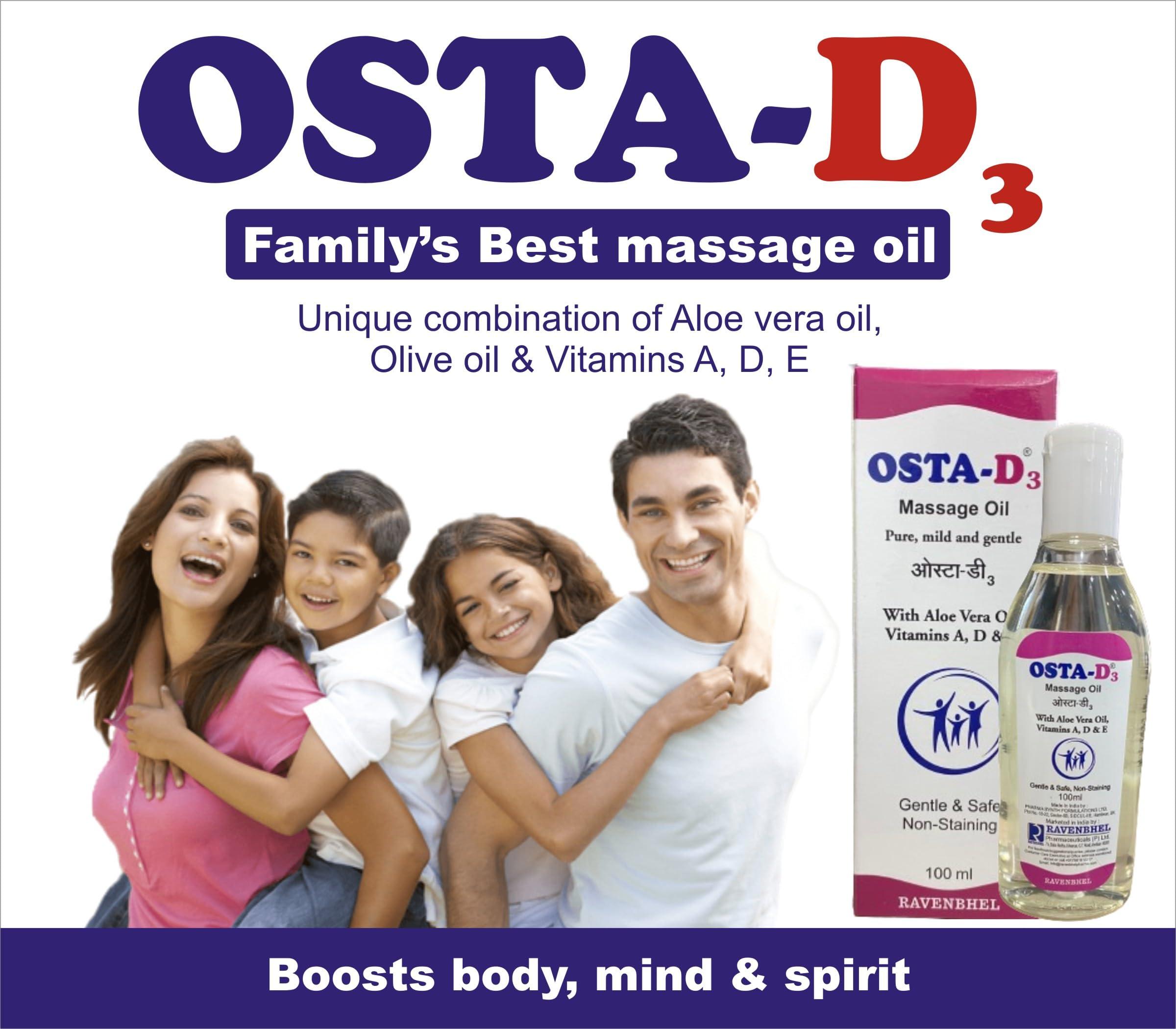 OSTA-D3 OSTA-D3 Family Massage Oil 100 ml