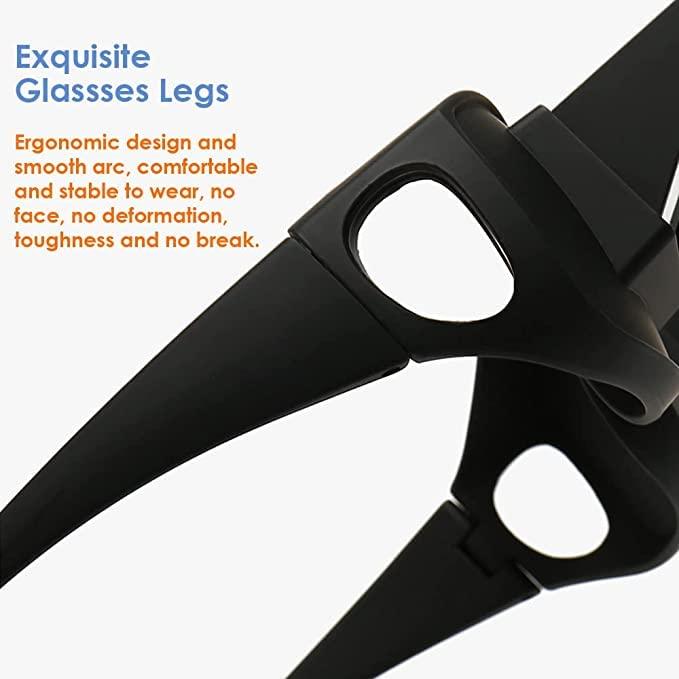 Fizont Mart Fizont Mart Lazy Glasses Bed Prism Glasses Lazy Spectacles Horizontal Glasses High Definition Glasses Prism Periscope Lie Down Eyeglasses for Reading and Watch TV in Bed Unisex