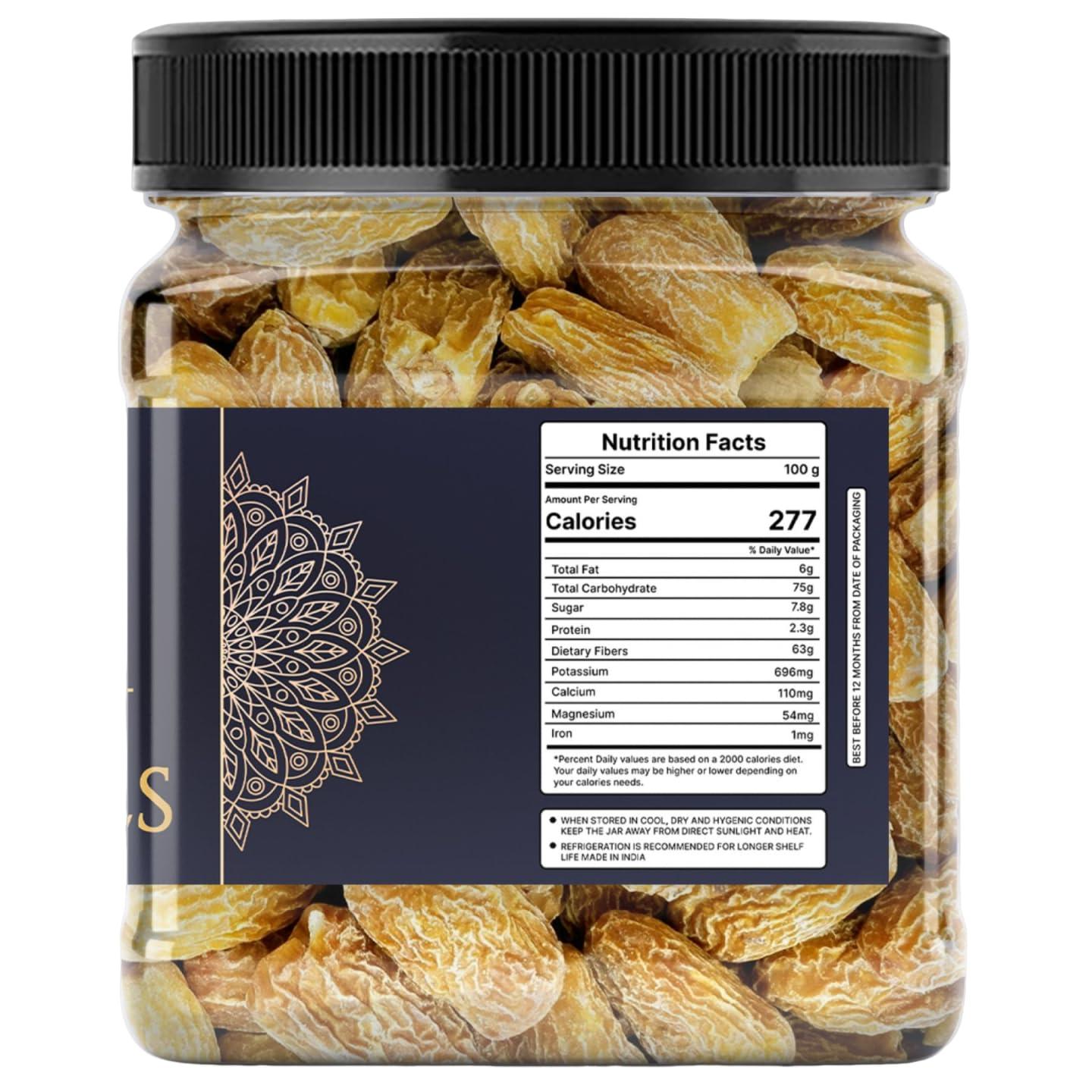 LDF LDF Fresh Yellow Dry Dates Khajur Khajoor, 1kg