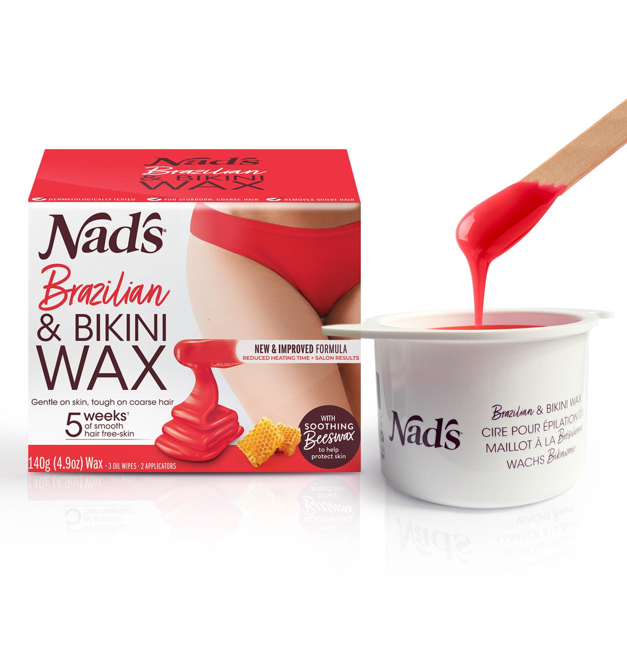 NAD'S Nad's Brazilan & Bikini Wax Kit, 4.9-Ounces