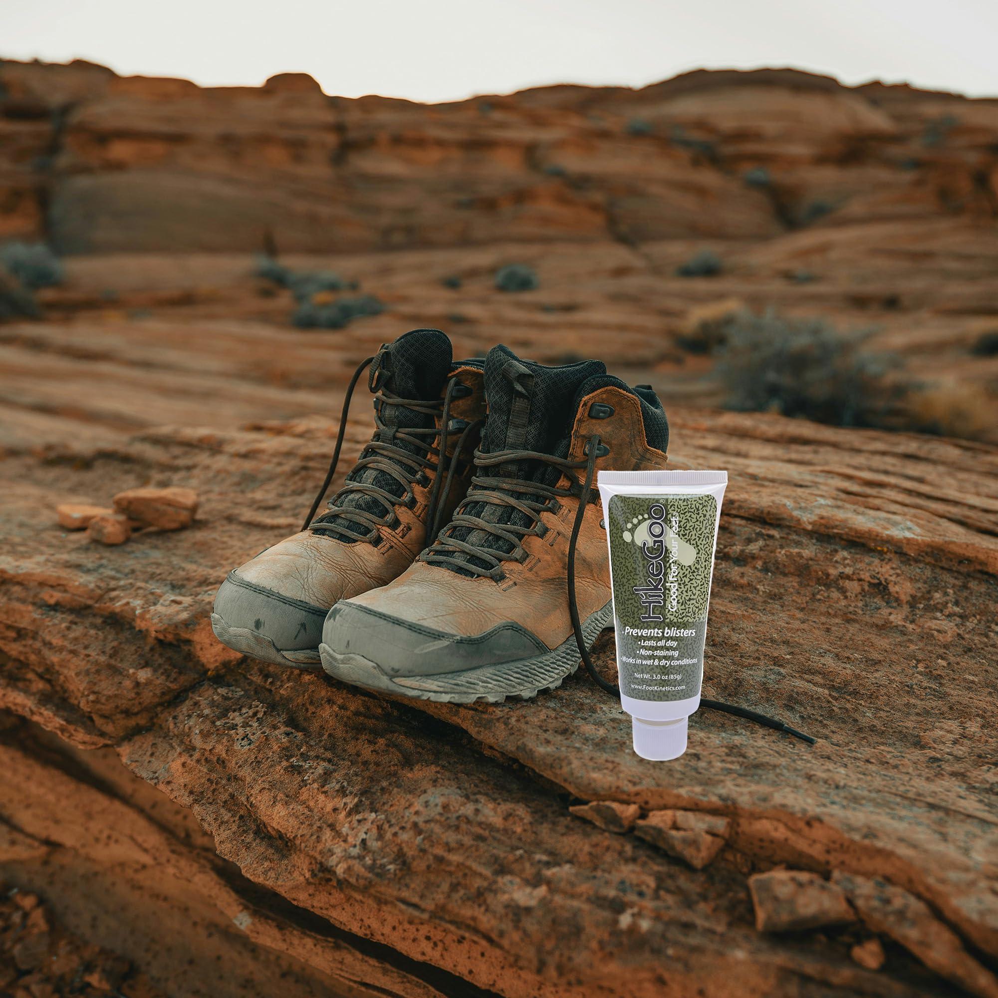 Foot+Kinetics HikeGoo Blister Prevention Cream Specifically Formulated for Feet (3 oz)