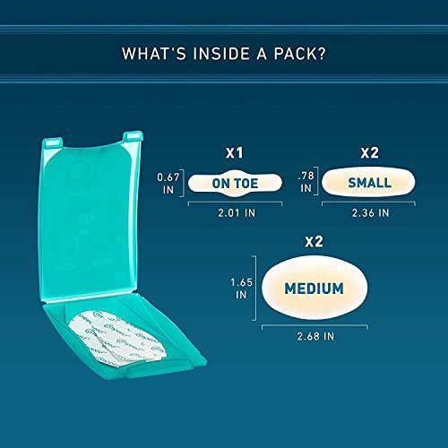 Compeed Compeed Fast Healing Advance Blister Cushion Foot Heal,Toe,Finger Rubbing Protection from Shoe Bite while Walking n Running_10 Pc Mix Pack,Men n Women