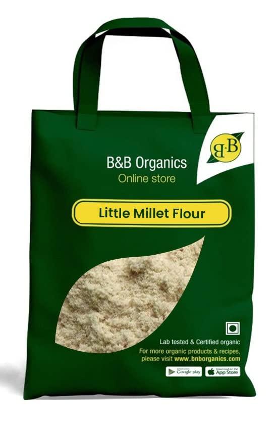 B&B Organics B&B Organics Little Millet Flour (5 kg)/Certified Organic/Saamai Mavu/Soaked & Grinded