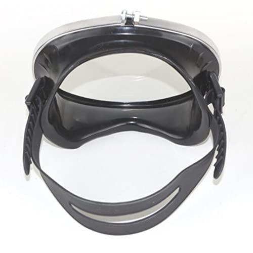 LOOM TREE Loom Tree Classic Oval Scuba Dive Mask No Fogging Tempered Glass Underwater Glasses Black