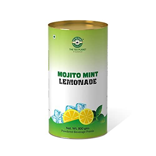The Tea Planet The Tea Planet Mojito Mint Lemonade Premix to be added with Water/Soda/Ice Cubes - 800 gm