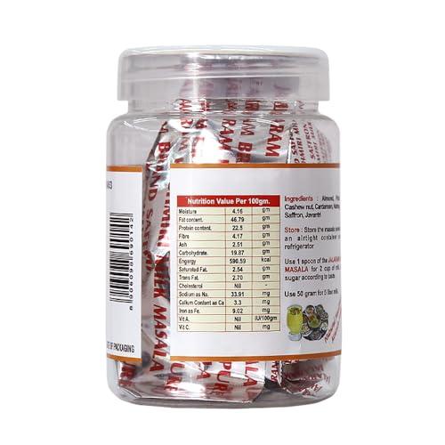Jalaram Brand Saffron Jalaram Kashmiri Milk Masala 100% Pure & Natural, 50 gm