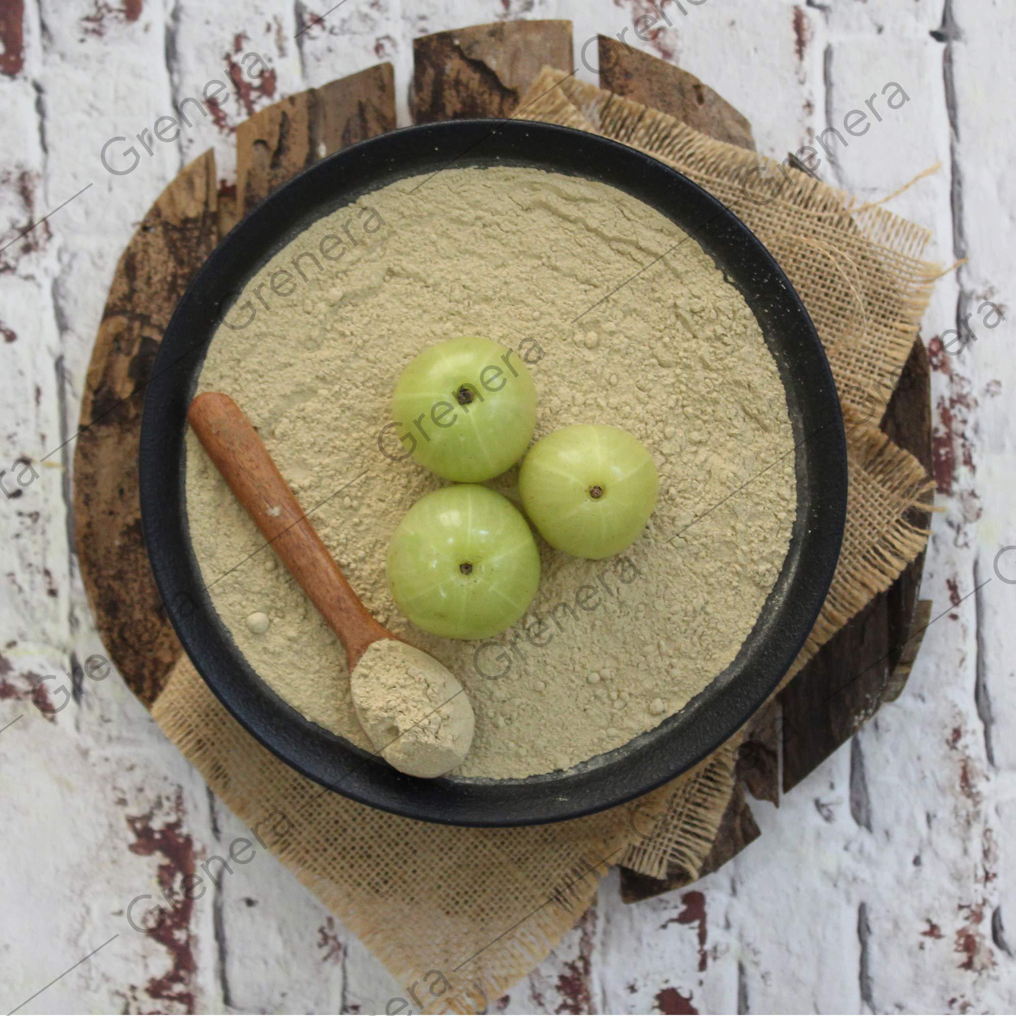 GRENERA GRENERA Frozen Amla Powder 1Kg For Drinking And Eating (Emblica Officinalis, Indian Gooseberry)|For Skin, Hair Growth