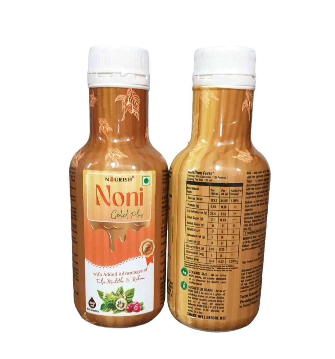 NOURISH Smart value Nourish noni gold with KOKUM (1Ltr) 500ml+500ml