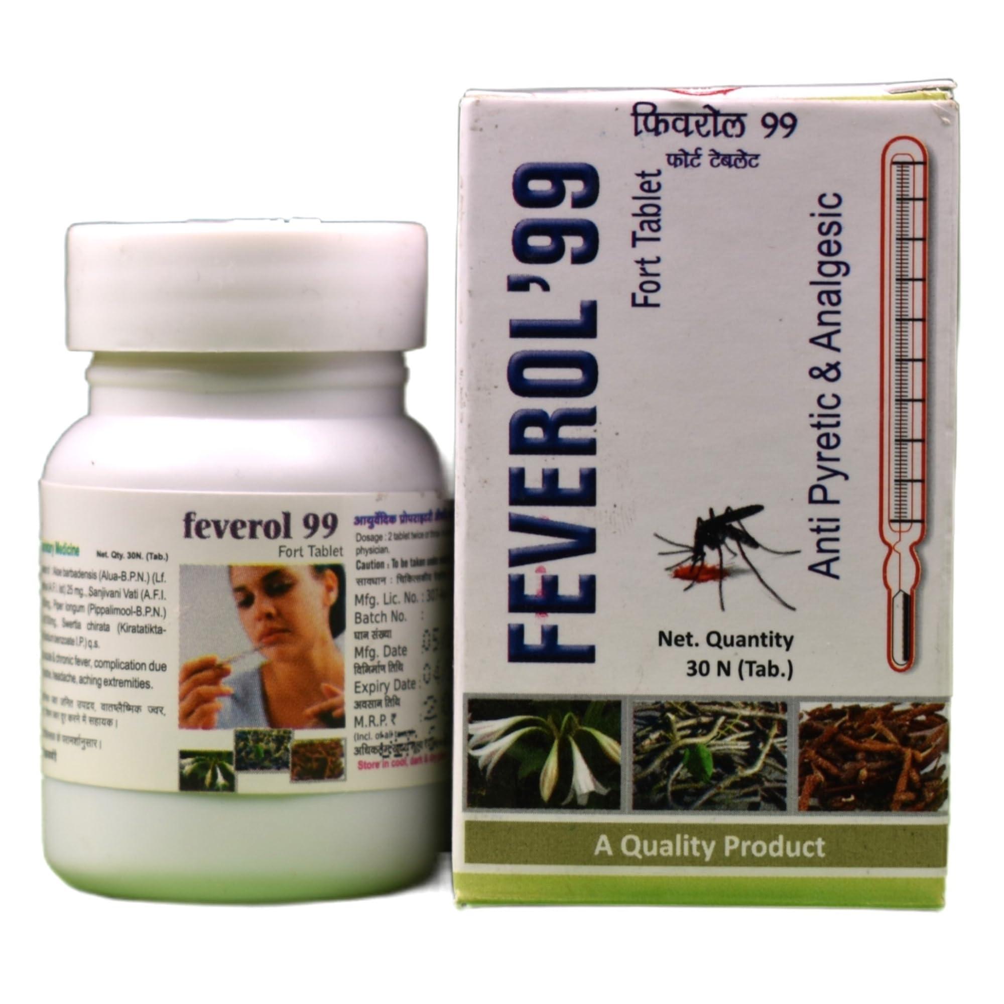 Maharshi Maharshi Feverol 99 forte Tablet - 30 Tablet