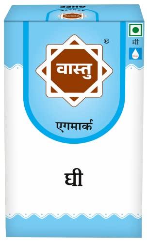 Vastu Ghee Vastu Buffalo Desi Ghee, Pure Ghee, Agmark Special Grade, Immunity Booster 500ML Tetra Pack (Pack of 1)