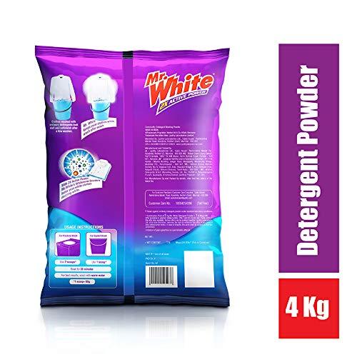 MR WHITE Mr. White Detergent Powder - 5 Kg with Free 2Kg & Mr. White Powder - 3KG+1KG FREE (4KG)
