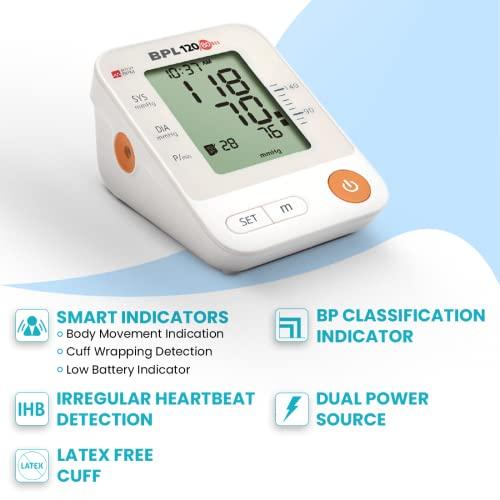 BPL Medical Technologies BPL Medical Technologies Automatic Blood Pressure Monitor BPL 120/80 B11 - (White)