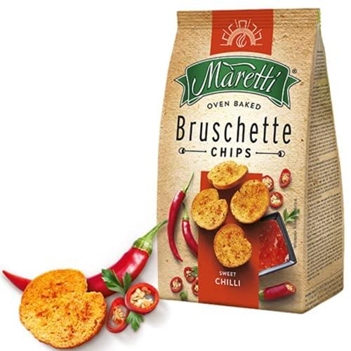 Maretti Maretti Oven Baked Bruschette Chips Sweet Chili, 70 grams