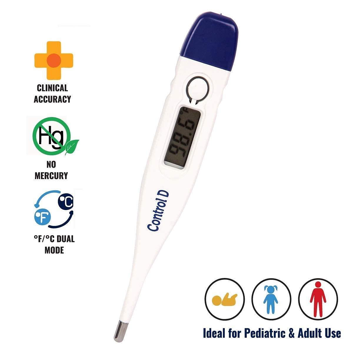 Mowell Control D CD01 Digital Thermometer (White)