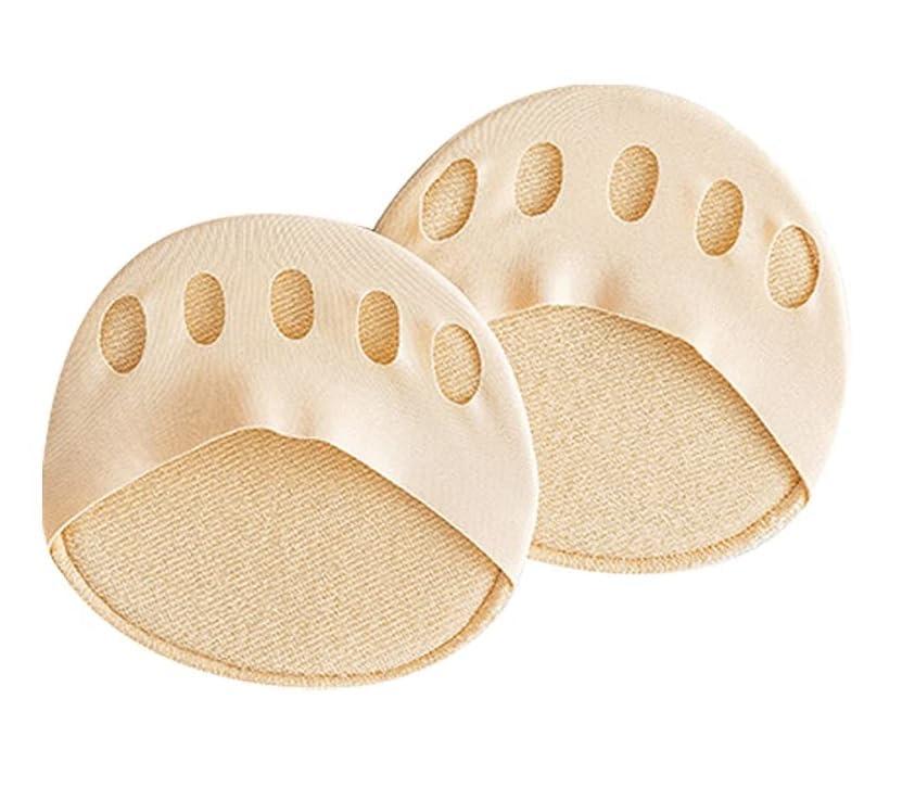 FLORISCA Florisca Honeycomb Forefoot Pads Women High Heels Invisible Socks Cushions For Pain Relief Non-Slip Toe Socks Reusable Ball Of Honeycomb Fabric Pads Invisible Women And Men 1 Pair