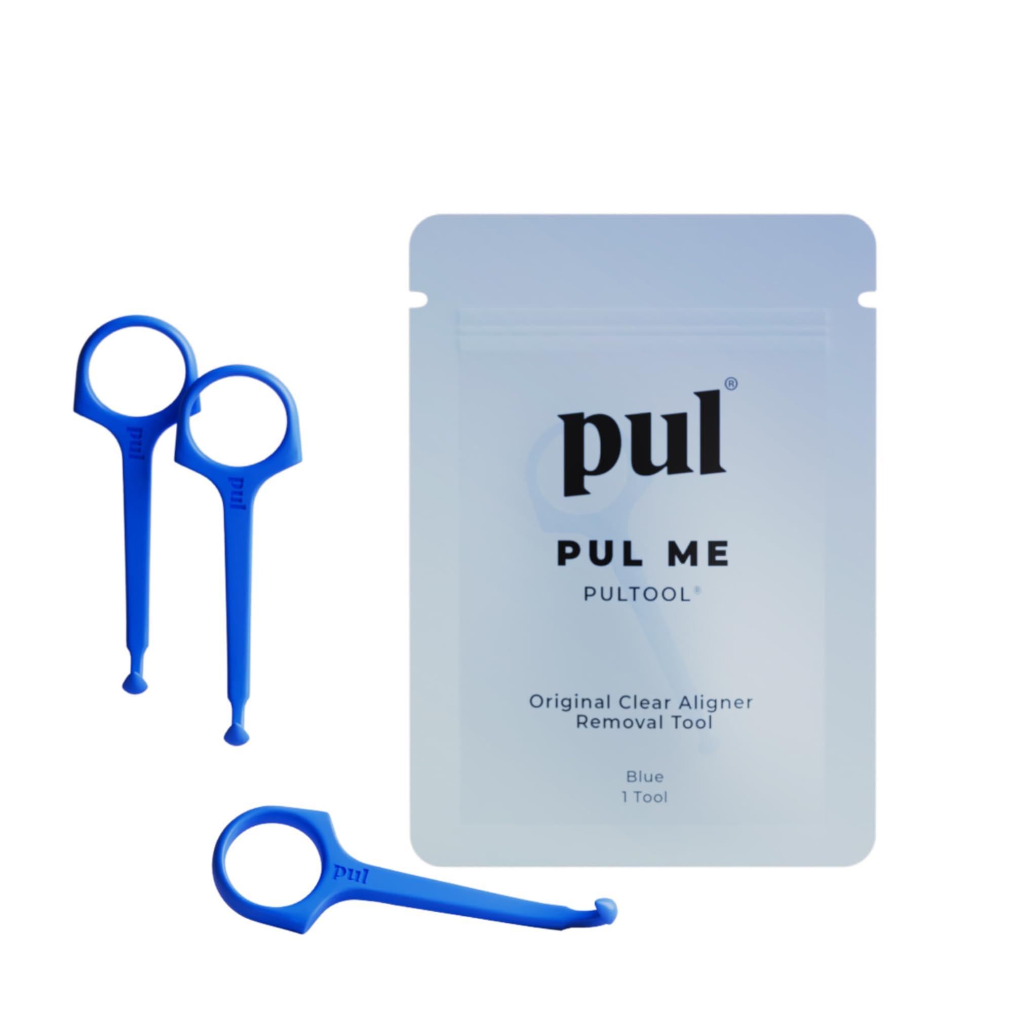 The Pultool Clear Aligner Removal Tool for Invisalign by PULTOOL - Smile Direct Club Removal Tool - Invisible Aligner Remover - Aligner Remover - Retainer Remover- 3 Pack