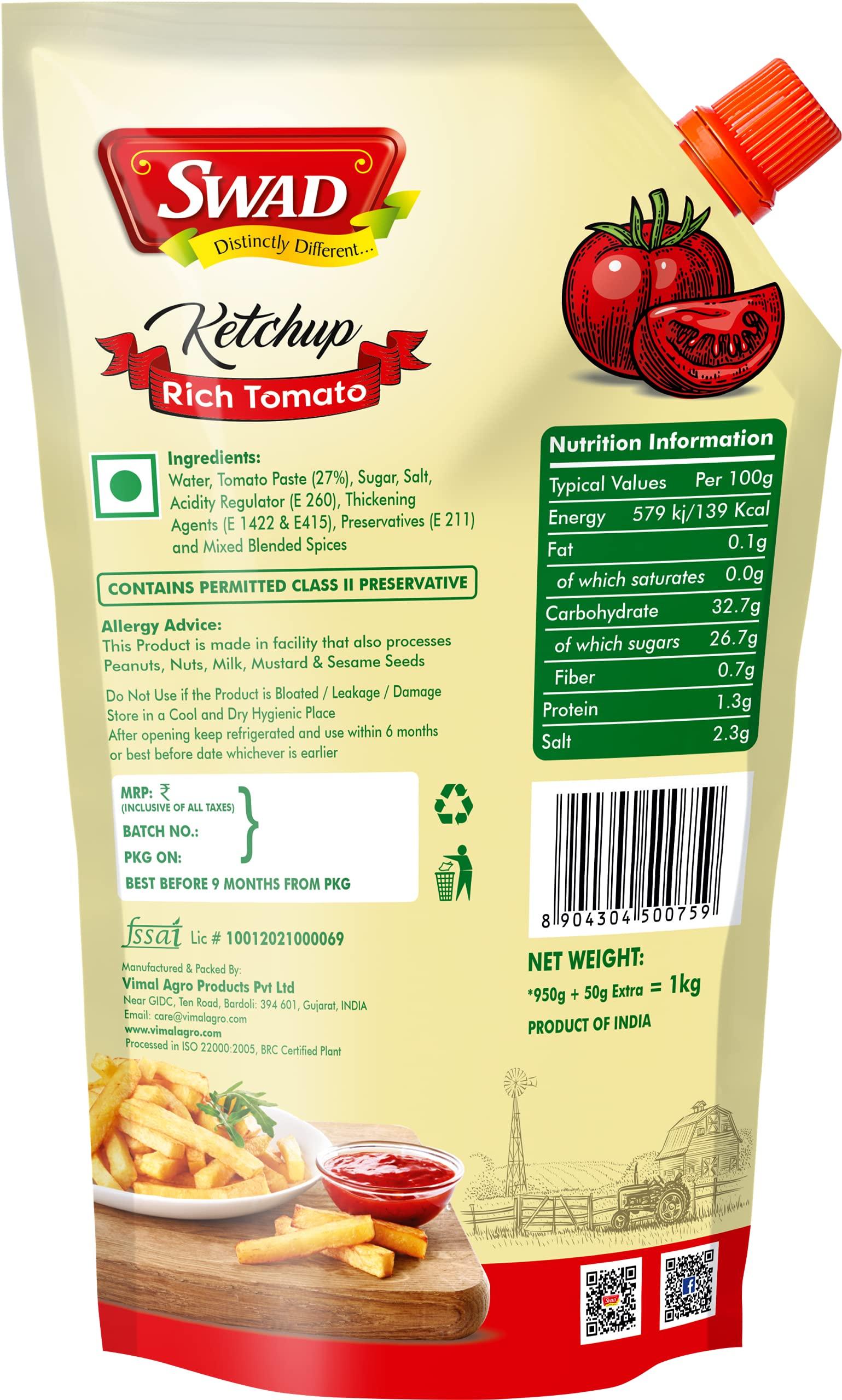SWAD SWAD Tomato Ketchup 1KG