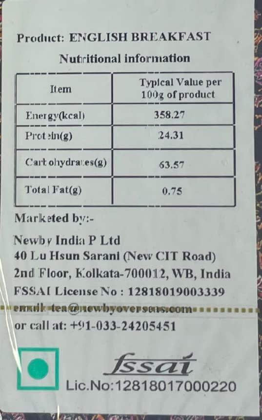 Newby Newby Strawberry and Mango Black Tea, 25 Biodegradable Tea Bags | With Sweet & Sour Notes of Mango & Strawberry | Hot & Cold Tisane | 50g