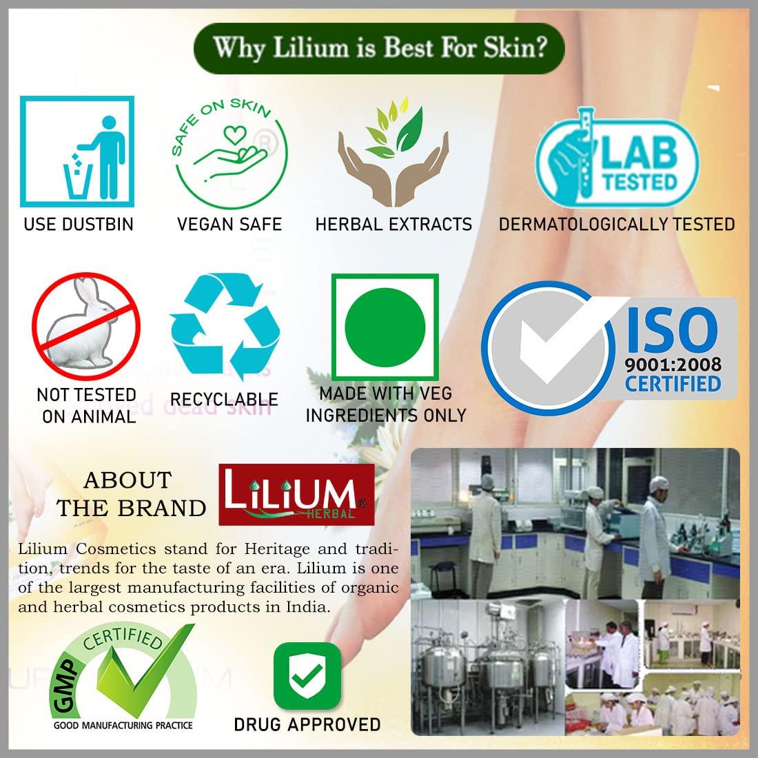 Lilium Lilium Manicure & Pedicure Foot Spa Kit for Soften The Skin, Repair Cracks & Removed Dead Skin, 450g