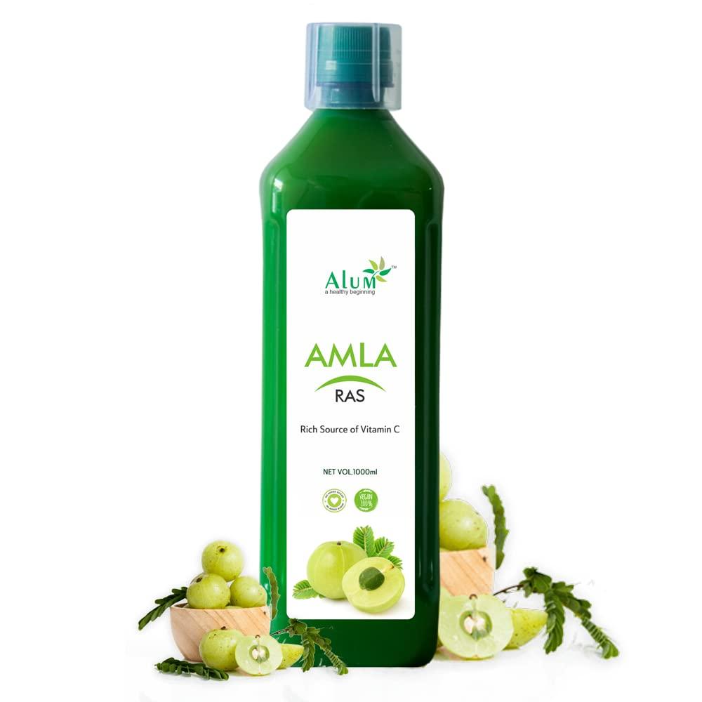 Alum Alum Amla Juice Cold Pressed 1000 ml